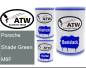 Preview: Porsche, Shade Green, M6F: 500ml Lackdose + 500ml Klarlack + 250ml Härter - Set, von ATW Autoteile West.
